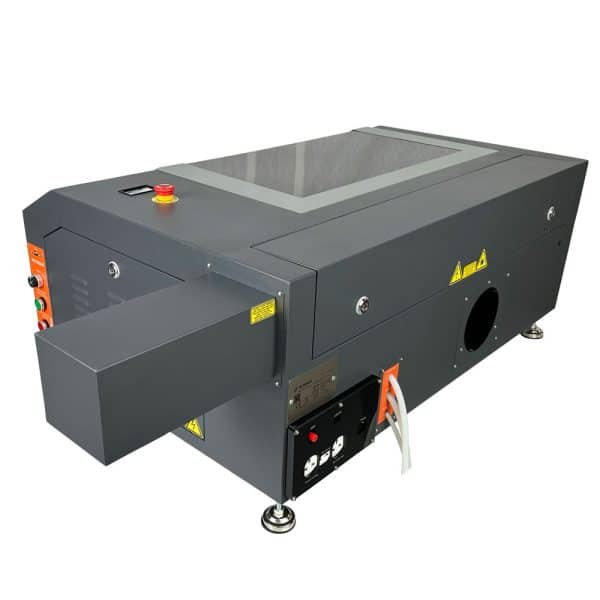 CO2-Desktop-Lasergravurmaschine - Rückseite