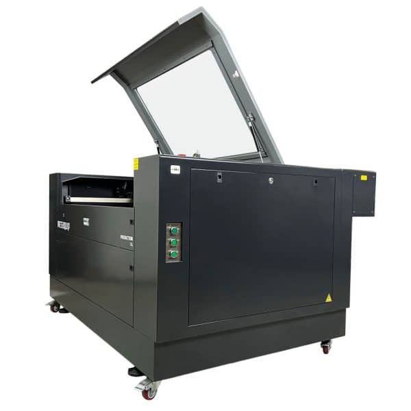 Produktion von CO2-Lasermaschinen - Ventil geöffnet