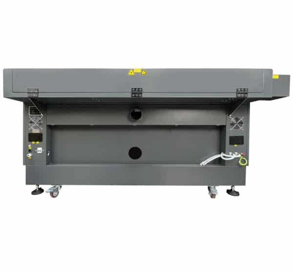 Produktion CO2-Lasermaschine hinten