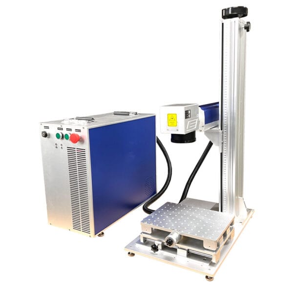 Faserlaser-Graviermaschine für Metall – kompakt, industriell