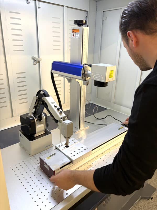 Fasergravur-Laserproduktion XL im Einsatz