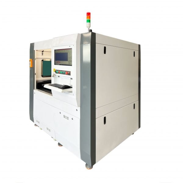 MQ FC6060 Faser-Metall-Laserschneider Seitenansicht rechts