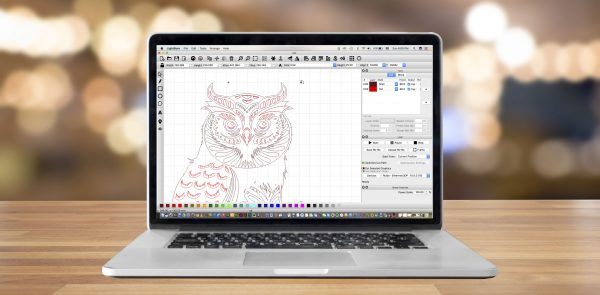 Lightburn Lasersoftware für Lasermaschinen