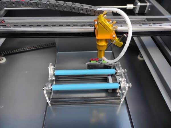 Rotationsmodul LITE2 + CO2-Lasermaschine