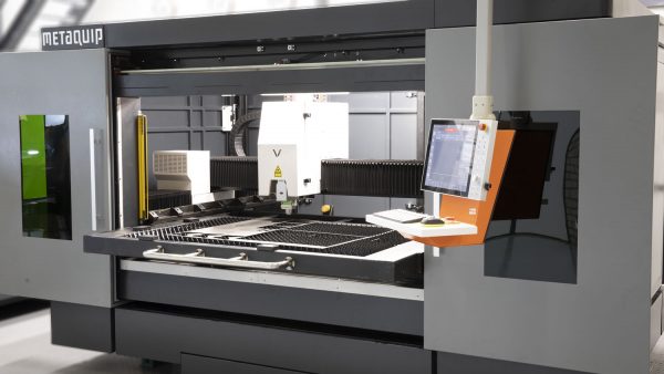 Metall Laserschneider Nahaufnahme