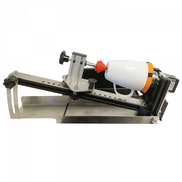 Lasergravur im Winkel von runden, zylindrischen und konischen Objekten - Rotationsmodul-Lasermaschine