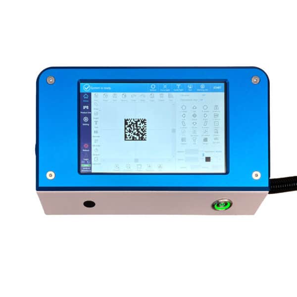 Tragbare Lasergravurmaschine für Metalle – integrierter Lasercontroller