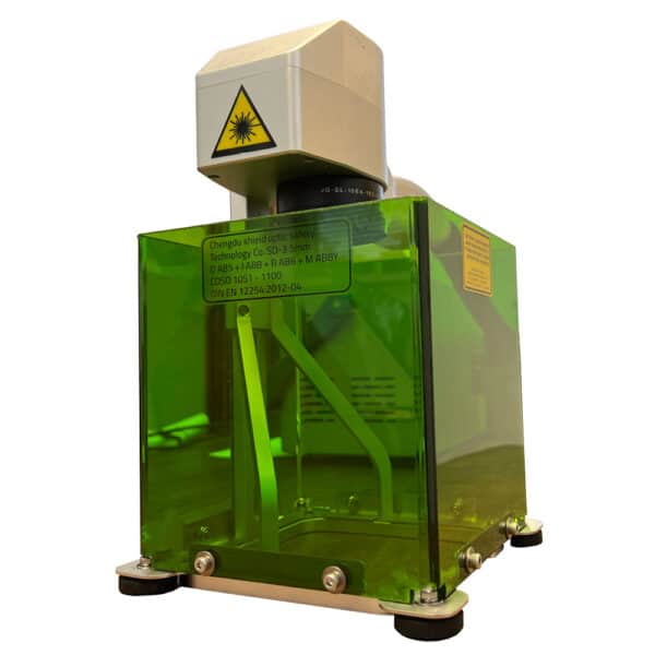 Tragbare Lasergravurmaschine – Vorderseite